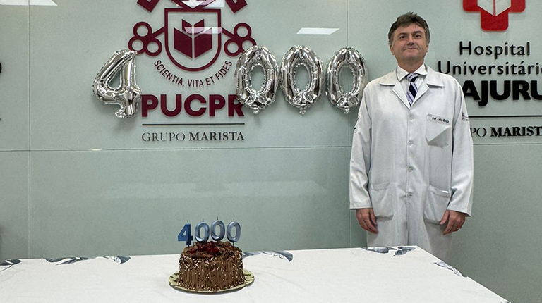 4 mil cirurgias: neurocirurgião de Curitiba inspira passos e se torna parte da família de pacientes