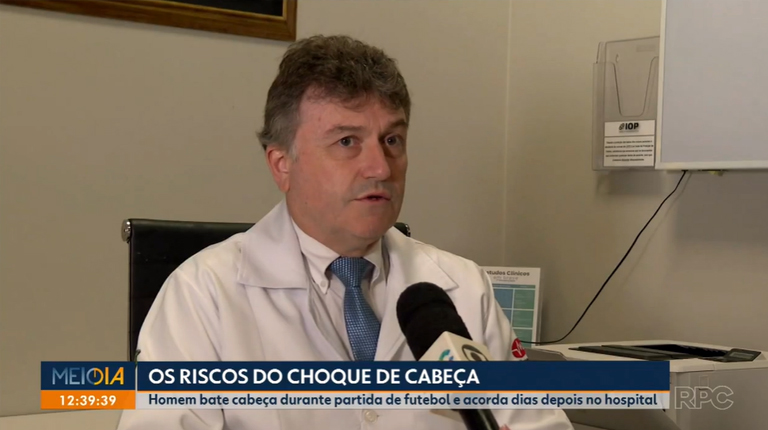 Meio-Dia Paraná mostra os riscos do choque de cabeça